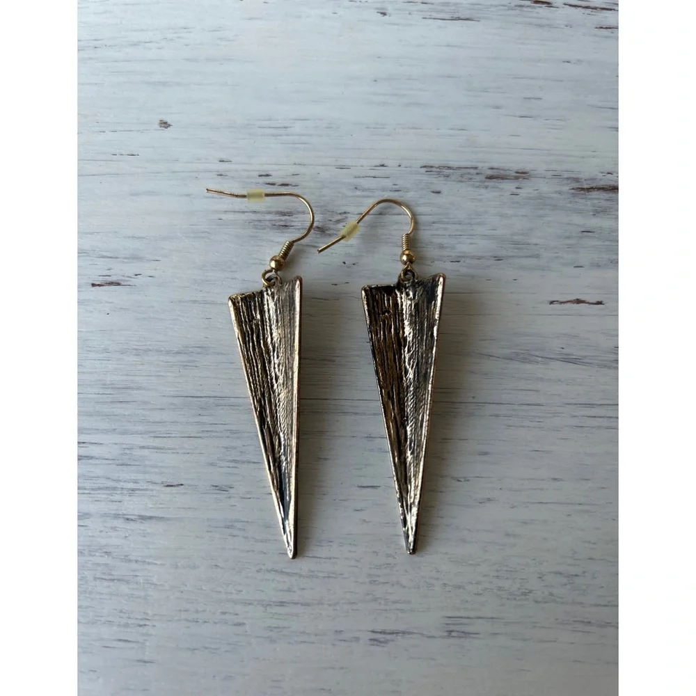 Aztec drop earrings - Picture 4 of 4
